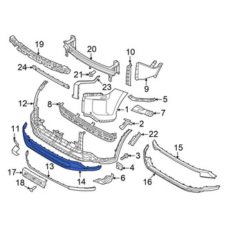 Hyundai OE - Front Valance Panel