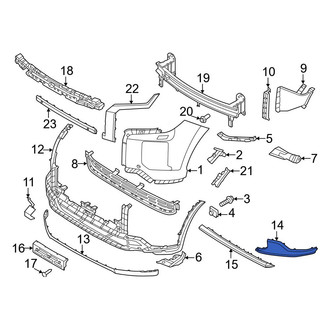 Hyundai OE - Front Left Valance Panel