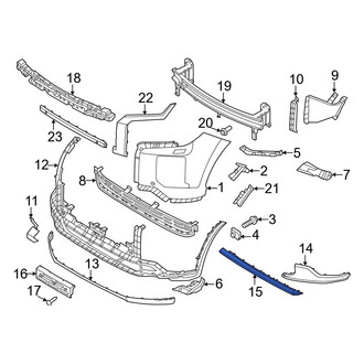 Hyundai OE - Front Center Valance Panel