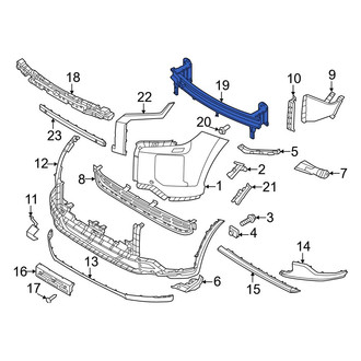 Hyundai OE - Front Bumper Impact Bar