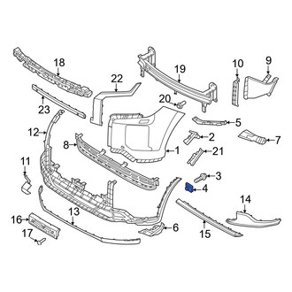Hyundai OE - Bumper Cover Nut