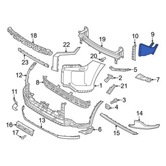 Hyundai OE - Front Left Brake Air Duct