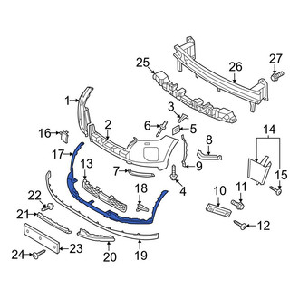 Hyundai OE - Front Center Valance Panel