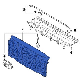 Hyundai OE - Front Lower Grille