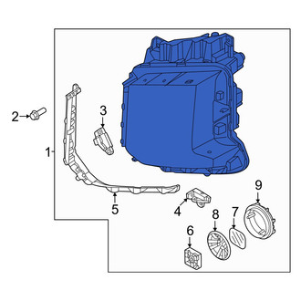 Hyundai OE - Front Left Headlight Assembly