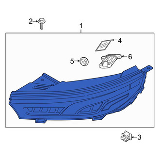 Hyundai OE - Front Right Daytime Running Light