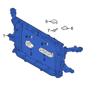 Hyundai OE - Front Radiator Support Panel