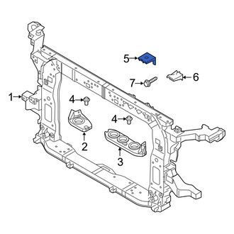 Hyundai OE - Right Upper Radiator Support Bracket