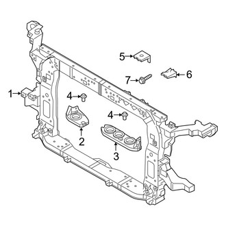 Hyundai OE - Radiator Support