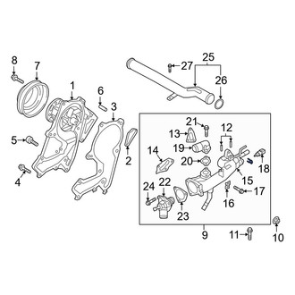 Hyundai OE - Engine Coolant Thermostat Kit