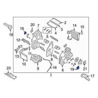 Hyundai OE - HVAC Air Inlet Door Actuator
