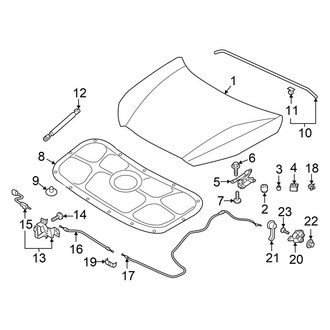Hyundai OE - Hood & Components