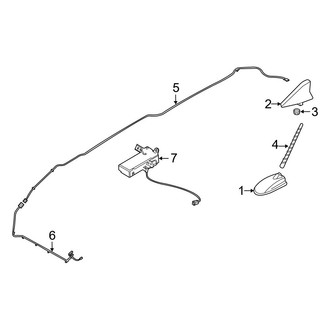 Hyundai OE - Electrical - Antenna