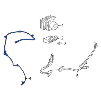 Hyundai OE - Rear Right ABS Wheel Speed Sensor
