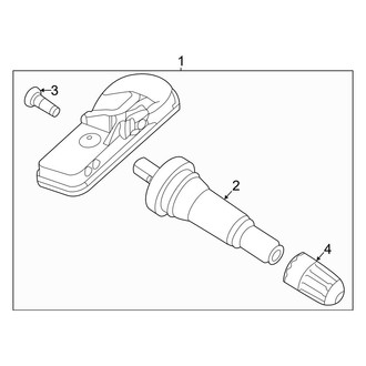 Hyundai OE - Electrical - Tire Pressure Monitor Components (Limited / SE / SEL)