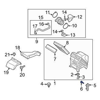 Hyundai OE - Liftgate Stop Bumper Bolt