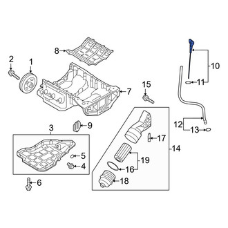 Hyundai OE - Engine Oil Dipstick