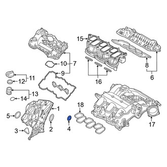 Hyundai OE - Engine Timing Cover O-Ring