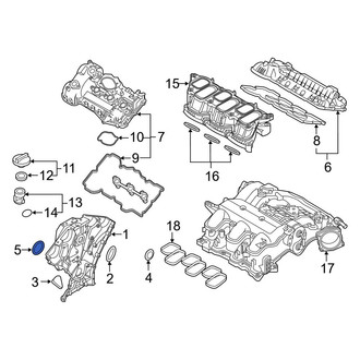 Hyundai OE - Front Engine Crankshaft Seal