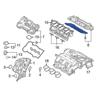 Hyundai OE - Right Engine Valve Cover Gasket