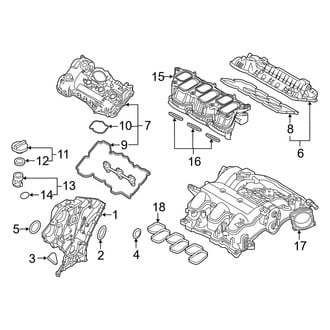 Hyundai OE - Engine / Transaxle - Valve & Timing Covers