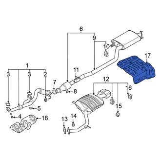 Hyundai OE - Front Floor Pan Heat Shield