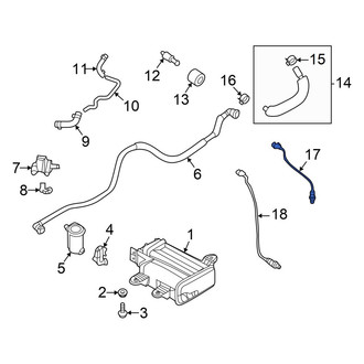 Hyundai OE - Rear Right Oxygen Sensor