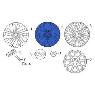 Hyundai OE - Wheel