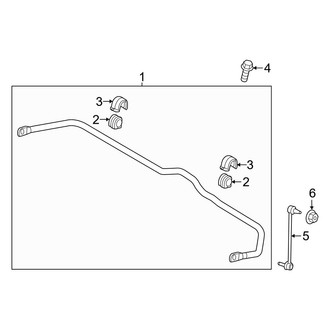 Hyundai OE - Front Suspension - Stabilizer Bar & Components
