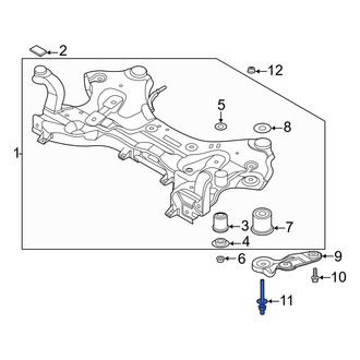 Hyundai OE - Suspension Crossmember Bolt