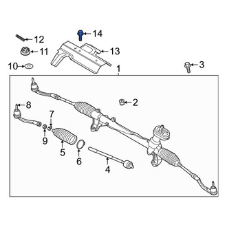Hyundai OE - Brake Dust Shield Bolt