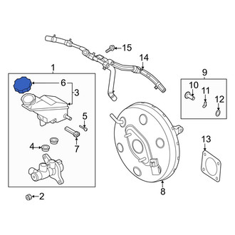 Hyundai OE - Brake Master Cylinder Reservoir Cap