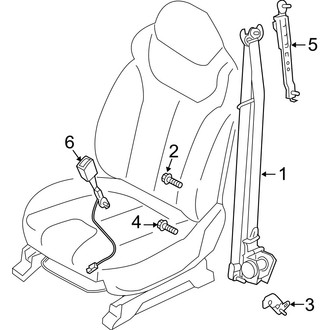 Hyundai OE - Restraint Systems - Front Seat Belts