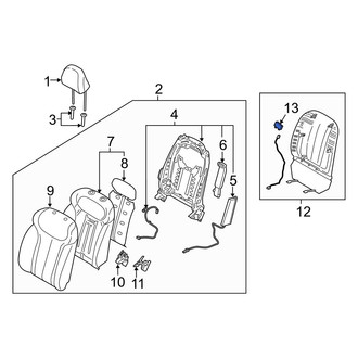 Hyundai OE - Front Right 12 Volt Accessory Power Outlet