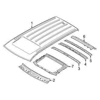 Hyundai OE - Roof & Components (Sunroof), (SEL)