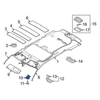 Hyundai OE - Sun Visor Holder