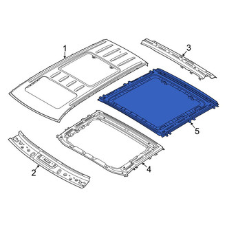 Hyundai OE - Rear Sunroof Reinforcement