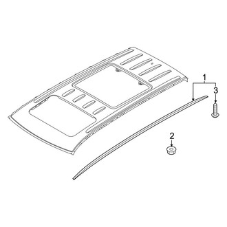 Hyundai OE - Roof - Luggage Carrier (Panoramic Sunroof), (Limited)