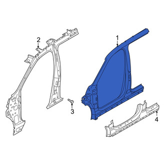 Hyundai OE - Left Outer Uniside