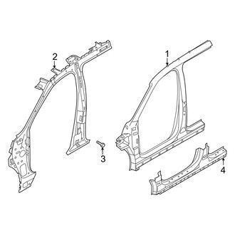 Hyundai OE - Pillars, Rocker & Floor - Hinge Pillar