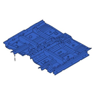 Hyundai OE - Rear Rearward Floor Pan