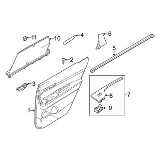 Hyundai OE - Rear Door - Interior Trim