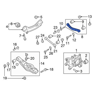 Hyundai OE - Rear Upper Suspension Control Arm