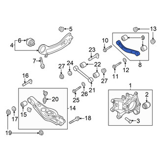 Hyundai OE - Rear Upper Suspension Control Arm