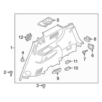 Hyundai OE - Rear Body & Floor - Interior Trim