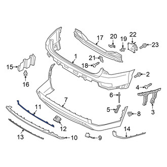 Hyundai OE - Valance Panel Bracket
