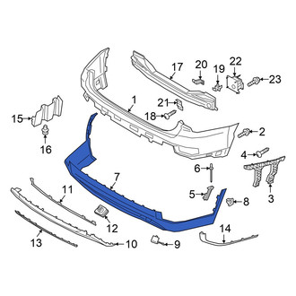 Hyundai OE - Front Lower Bumper Cover
