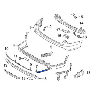 Hyundai OE - Front Center Bumper Trim