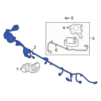 Hyundai OE - Front Parking Aid System Wiring Harness