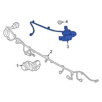 Hyundai OE - Rear Right Blind Spot Detection System Warning Sensor